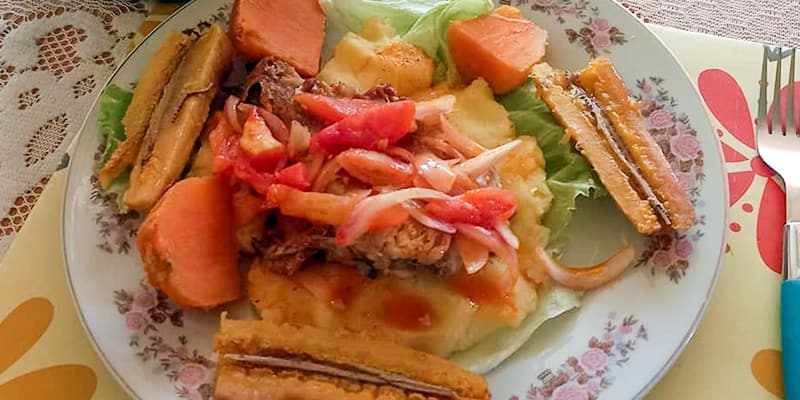 Causa a la Chiclayana - platos tipicos de Chiclayo